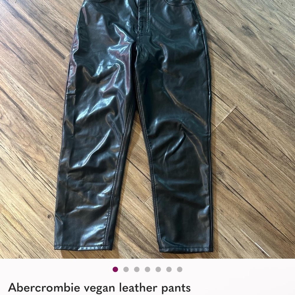 Abercrombie vegan leather pants